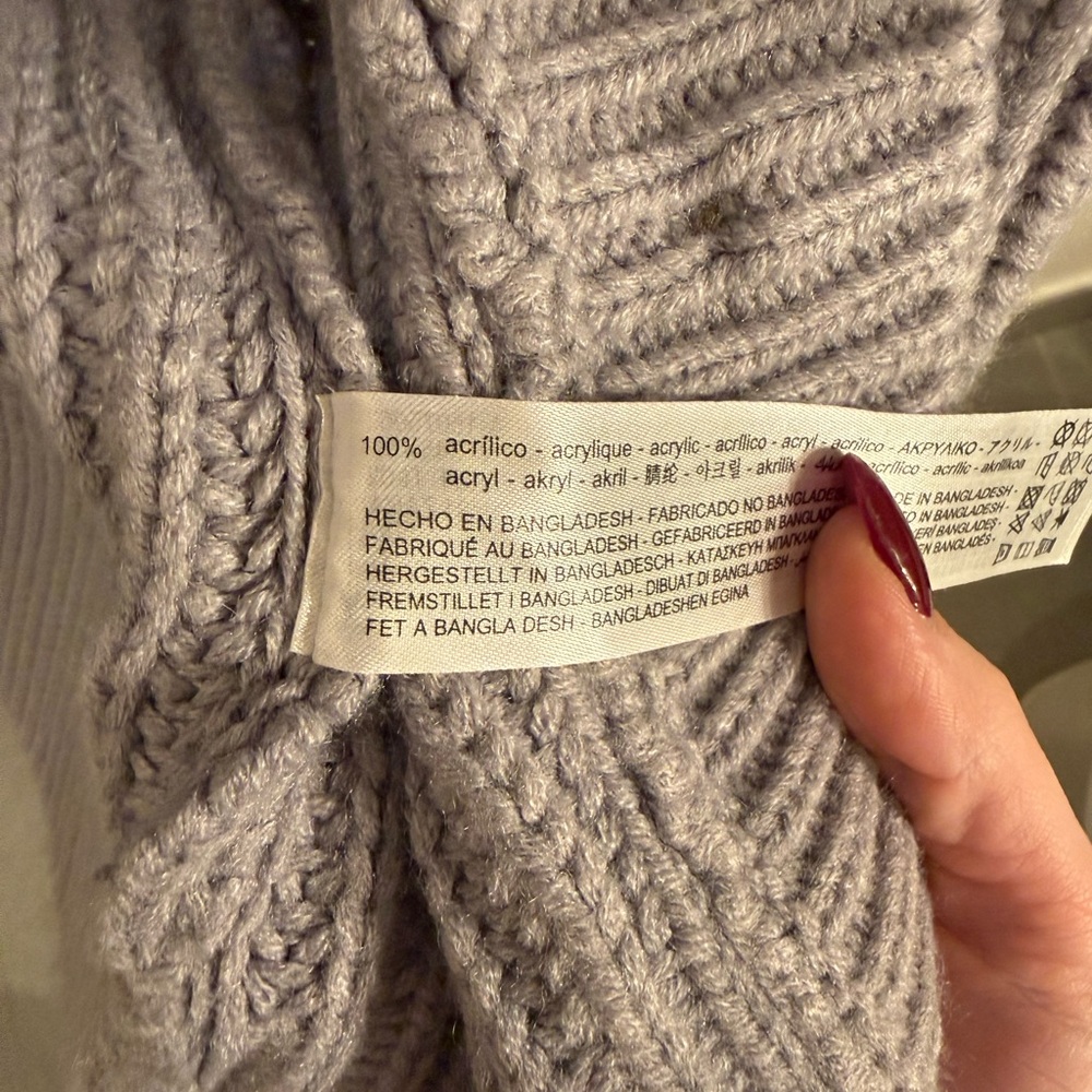 Zara oversized cardigan - Picture 5 of 7